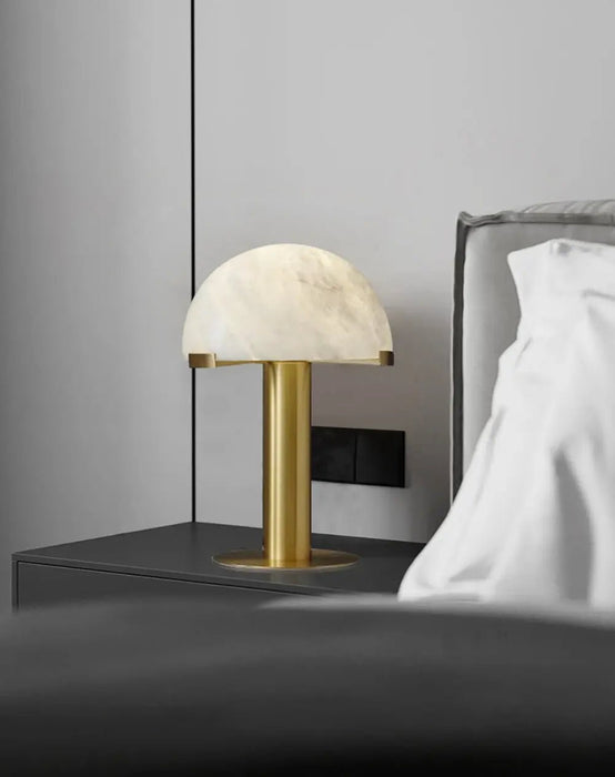Elegance Alabaster Table Lamp - Simprolos