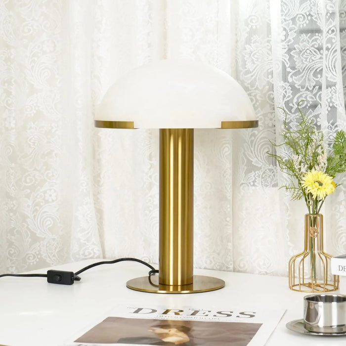 Elegance Alabaster Table Lamp - Simprolos
