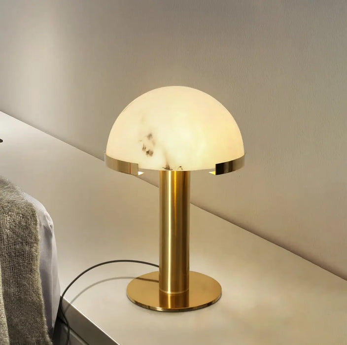 Elegance Alabaster Table Lamp - Simprolos