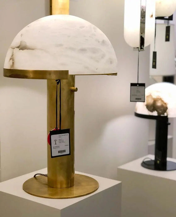 Elegance Alabaster Table Lamp - Simprolos