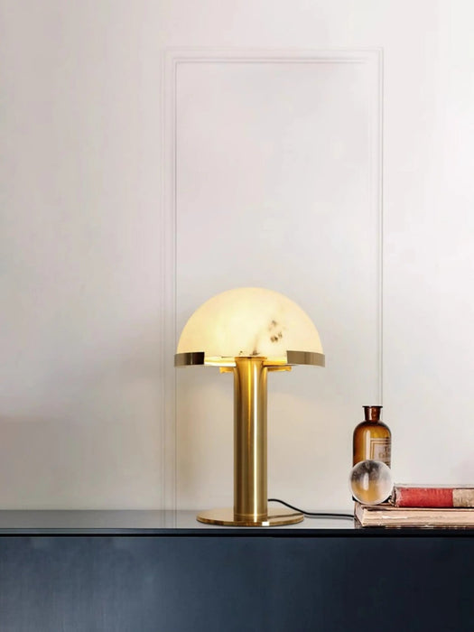 Elegance Alabaster Table Lamp - Simprolos