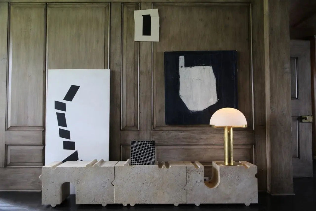 Elegance Alabaster Table Lamp - Simprolos