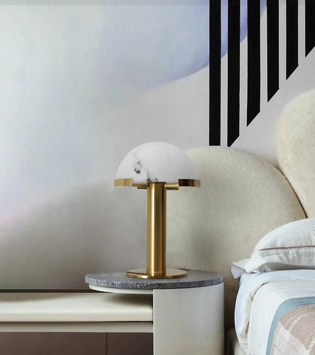 Elegance Alabaster Table Lamp - Simprolos