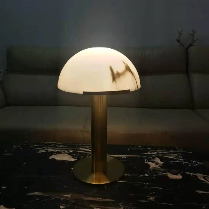 Elegance Alabaster Table Lamp - Simprolos