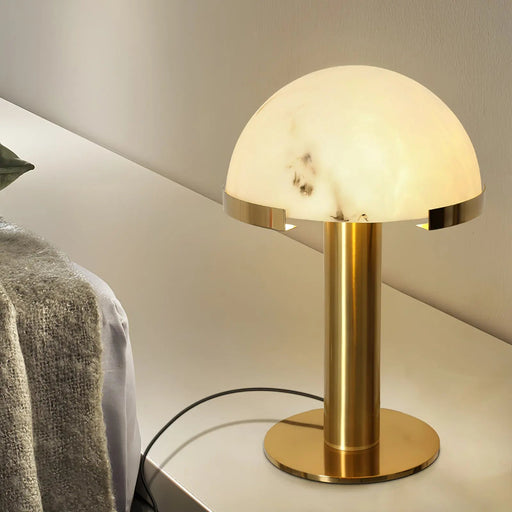Elegance Alabaster Table Lamp - Simprolos