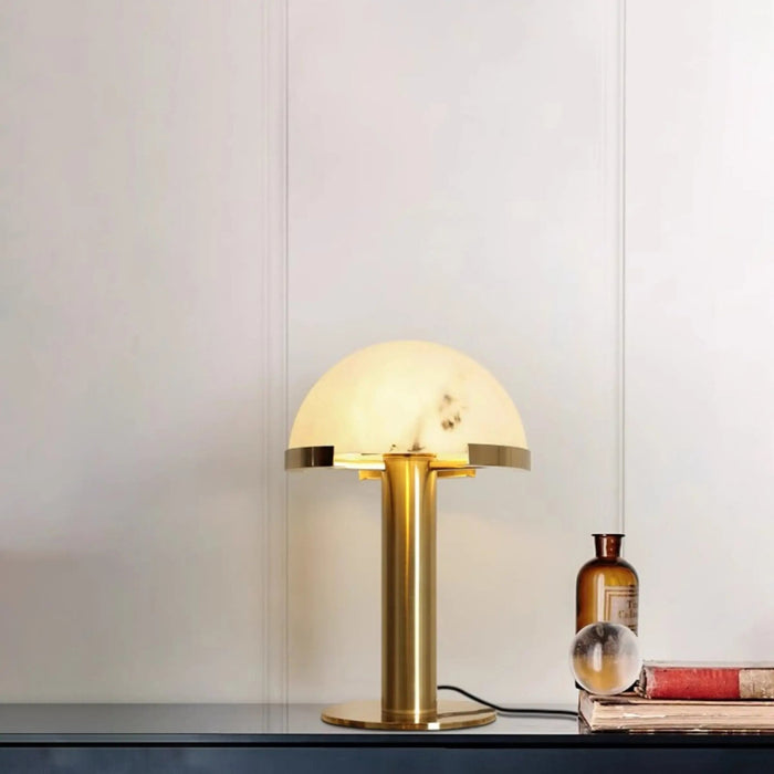 Elegance Alabaster Table Lamp - Simprolos