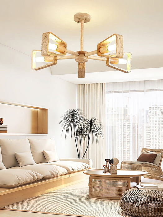 Elementa Travertone Chandelier - Simprolos