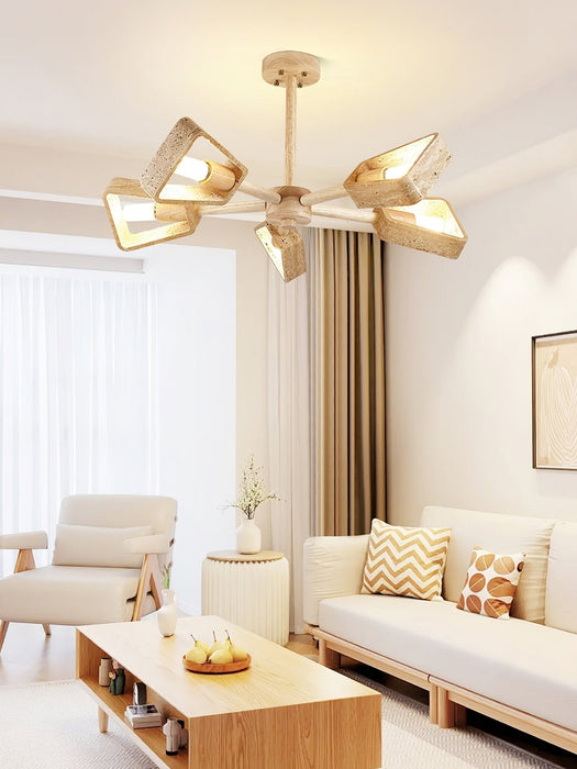 Elementa Travertone Chandelier - Simprolos