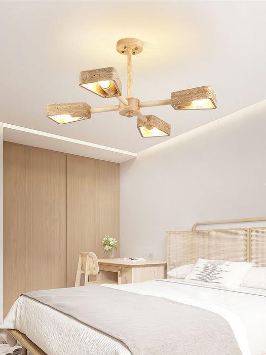 Elementa Travertone Chandelier - Simprolos