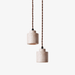 Elemental Travertine Mini Pendant Lamp - Simprolos