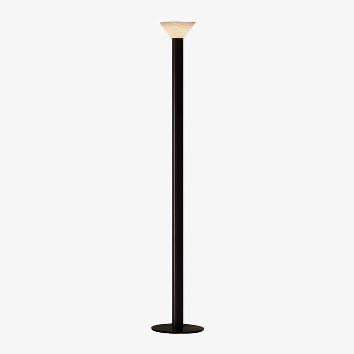 Elena Torchere Alabaster Floor Lamp - Simprolos