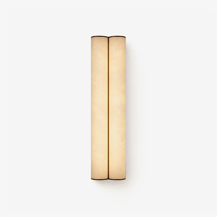 Elion Twin Alabaster Wall Light - Simprolos