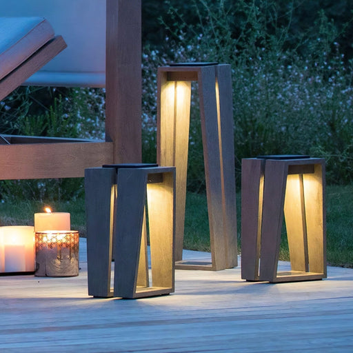 Elira Solar Outdoor Bollard Light - Simprolos