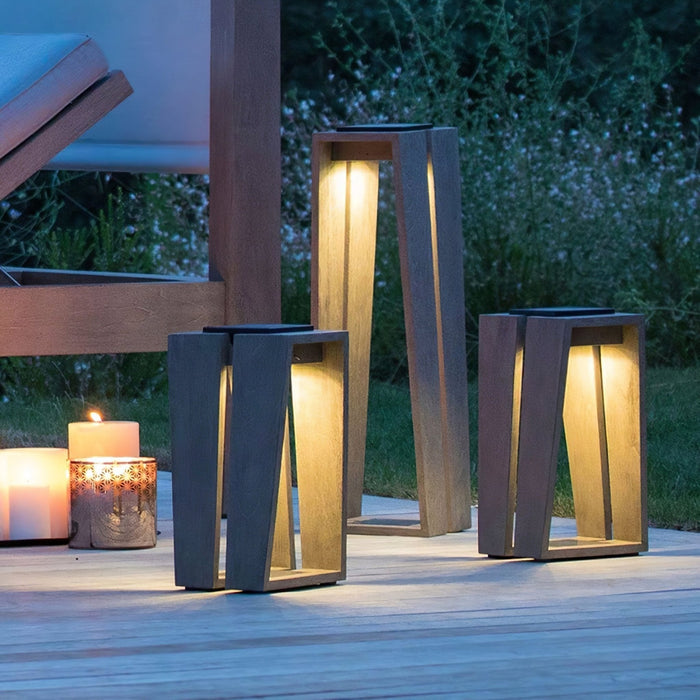 Elira Solar Outdoor Bollard Light - Simprolos