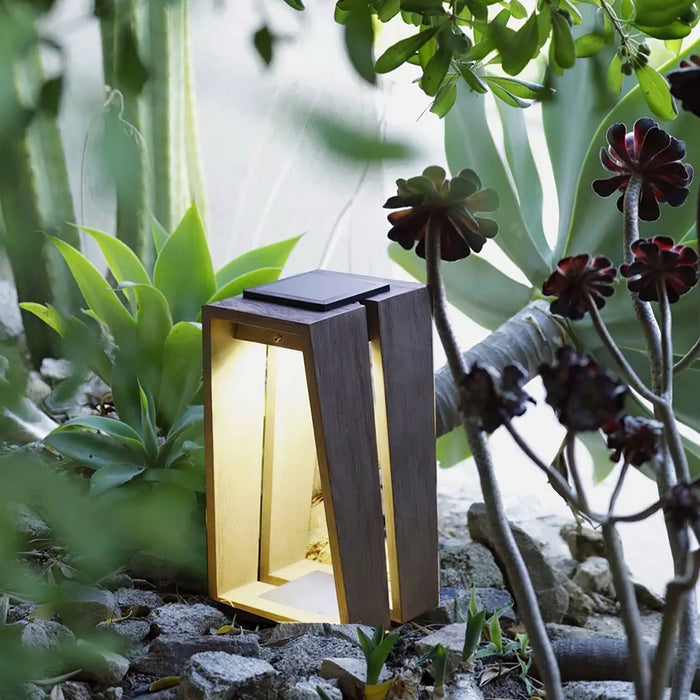 Elira Solar Outdoor Bollard Light - Simprolos