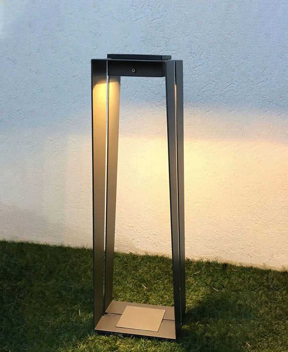 Elira Solar Outdoor Bollard Light - Simprolos