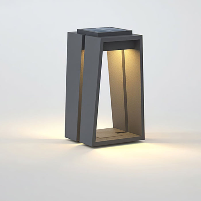 Elira Solar Outdoor Bollard Light - Simprolos