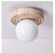Elira Travertine Ceiling Light - Simprolos