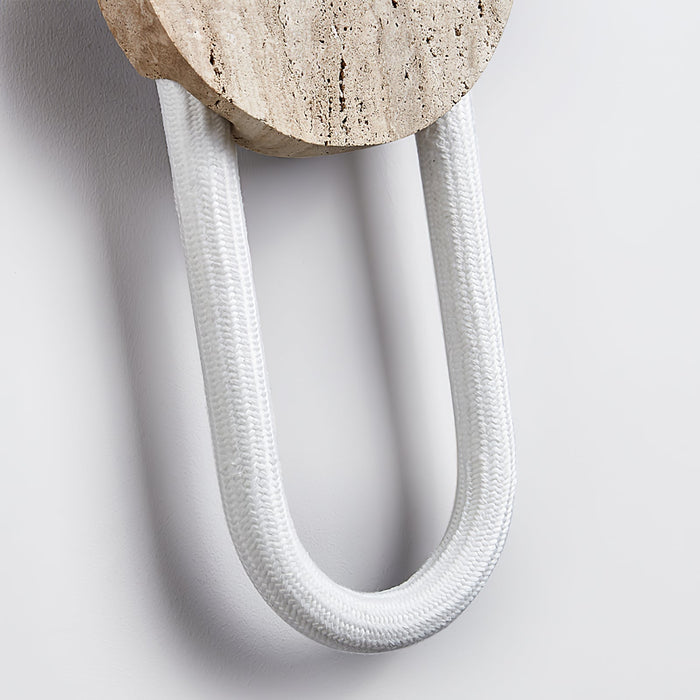 Eloen Travertine Wall Light - Simprolos