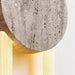 Eloen Travertine Wall Light - Simprolos