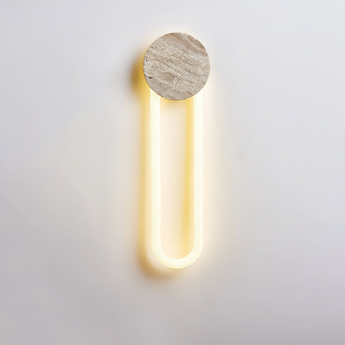 Eloen Travertine Wall Light - Simprolos