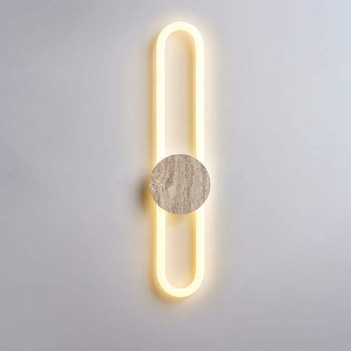 Eloen Travertine Wall Light - Simprolos