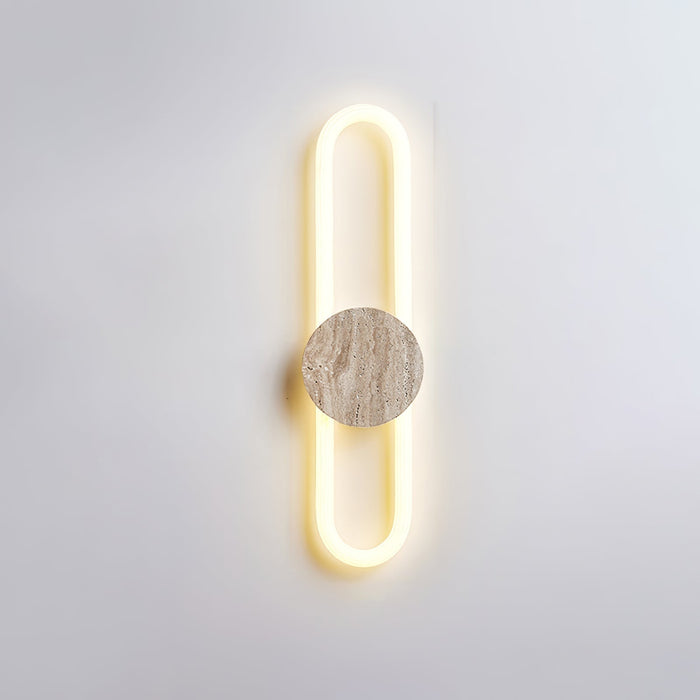 Eloen Travertine Wall Light - Simprolos