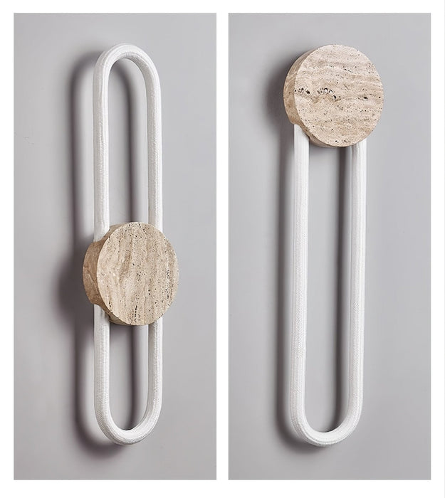 Eloen Travertine Wall Light - Simprolos