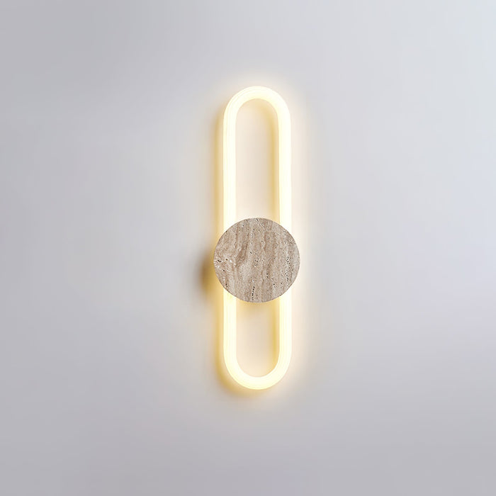 Eloen Travertine Wall Light - Simprolos