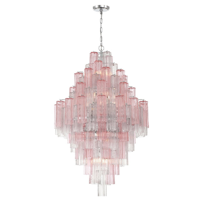 Eloria Glass Diamond Chandelier - Simprolos