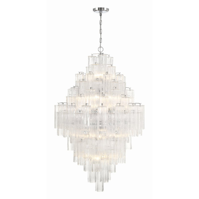 Eloria Glass Diamond Chandelier - Simprolos
