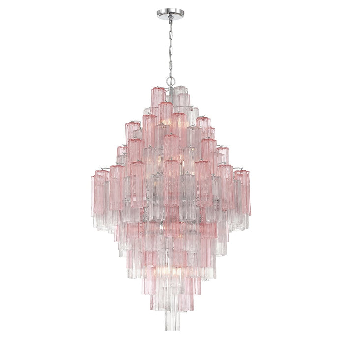 Eloria Glass Diamond Chandelier - Simprolos