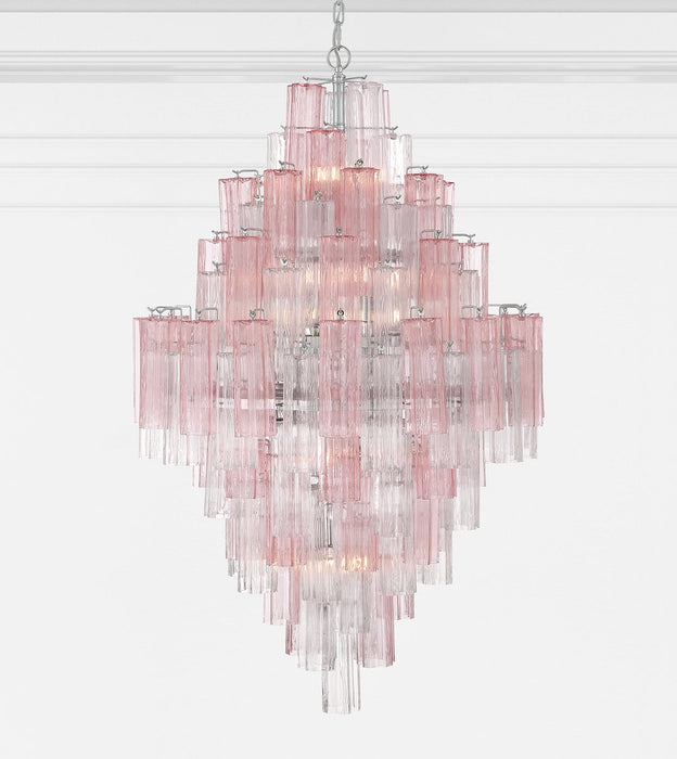 Eloria Glass Diamond Chandelier - Simprolos