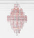 Eloria Glass Diamond Chandelier - Simprolos