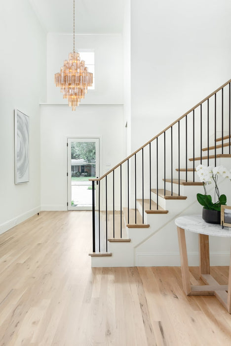 Eloria Glass Diamond Chandelier - Simprolos