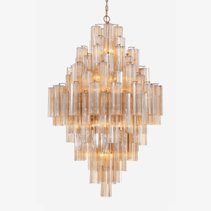 Eloria Glass Diamond Chandelier - Simprolos