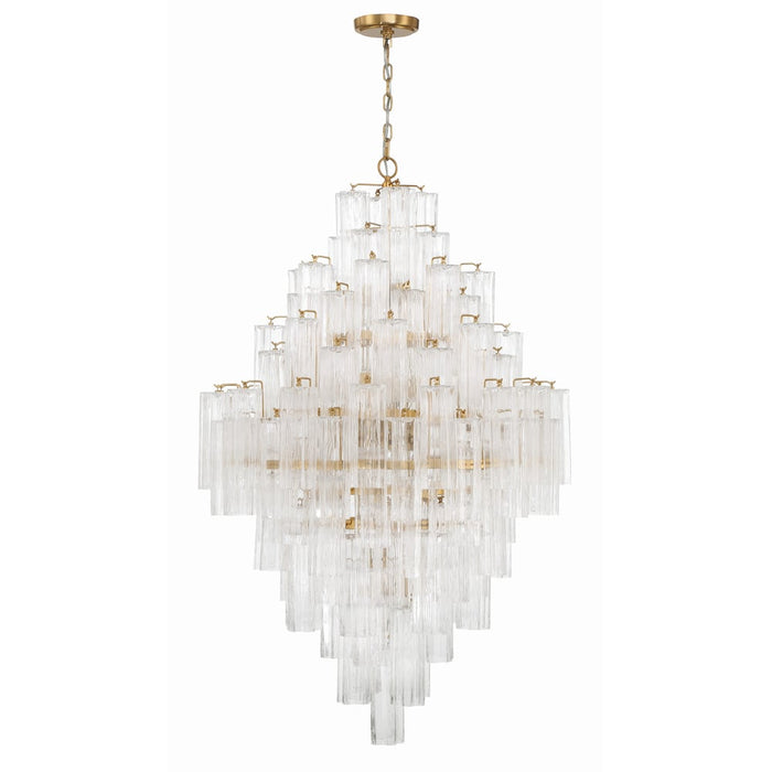 Eloria Glass Diamond Chandelier - Simprolos