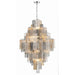 Eloria Glass Diamond Chandelier - Simprolos