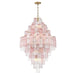 Eloria Glass Diamond Chandelier - Simprolos