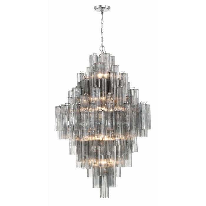 Eloria Glass Diamond Chandelier - Simprolos