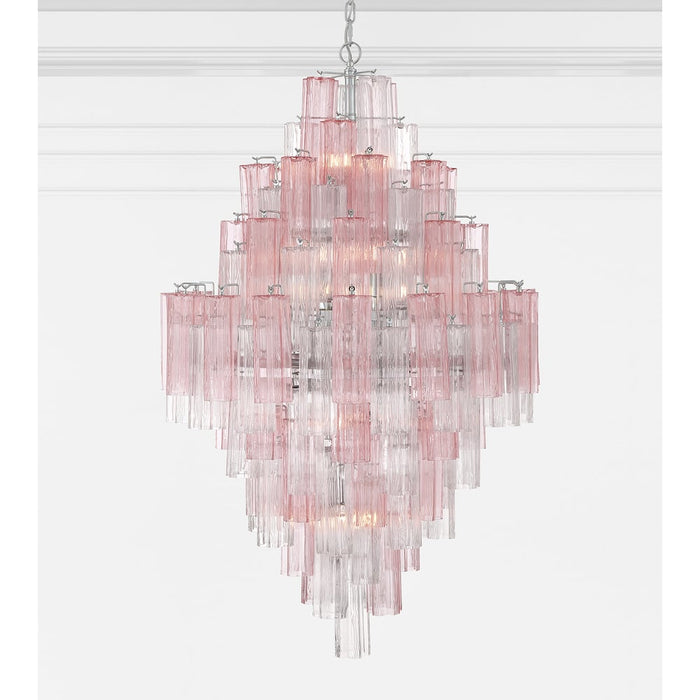 Eloria Glass Diamond Chandelier - Simprolos