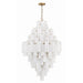 Eloria Glass Diamond Chandelier - Simprolos