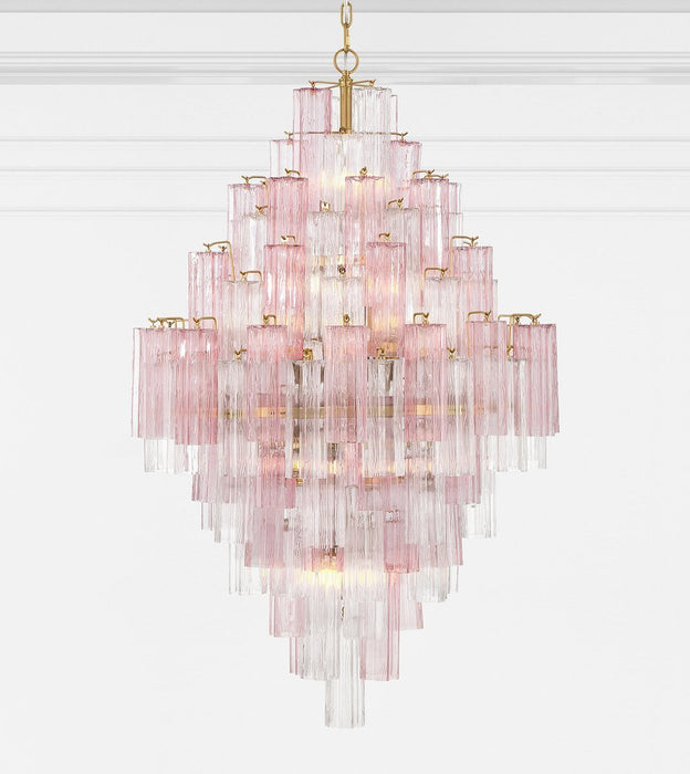Eloria Glass Diamond Chandelier - Simprolos