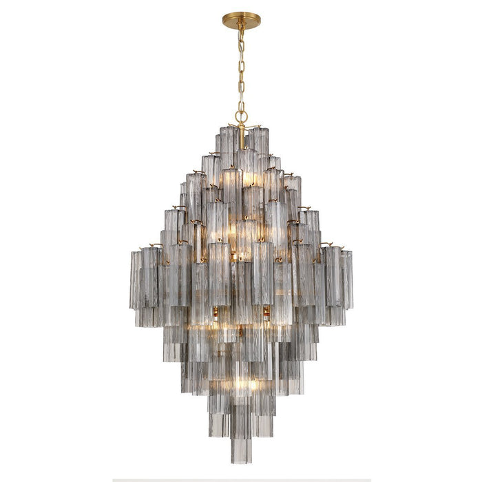 Eloria Glass Diamond Chandelier - Simprolos