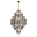 Eloria Glass Diamond Chandelier - Simprolos