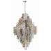 Eloria Glass Diamond Chandelier - Simprolos