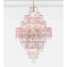 Eloria Glass Diamond Chandelier - Simprolos