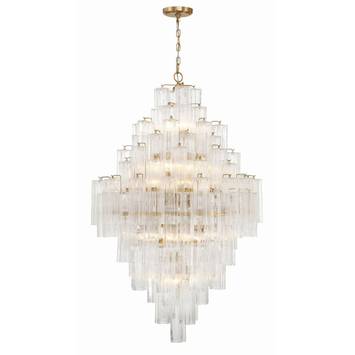 Eloria Glass Diamond Chandelier - Simprolos