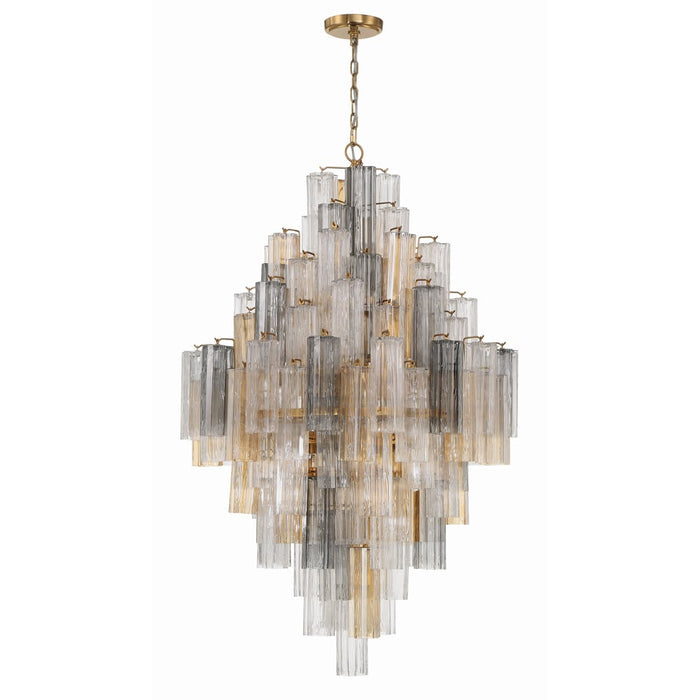 Eloria Glass Diamond Chandelier - Simprolos