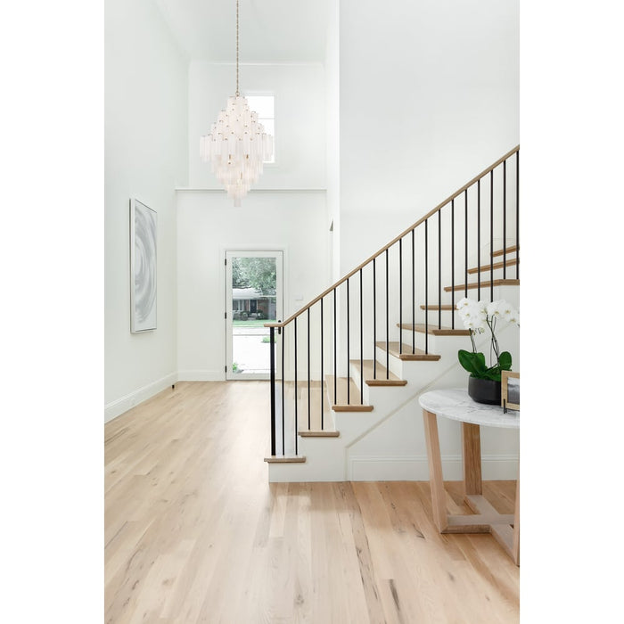 Eloria Glass Diamond Chandelier - Simprolos